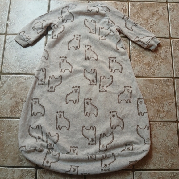 #0363 Baby Carter's Child Of Mine Sleeping Bag Romper Size 3-6M - Picture 7 of 9